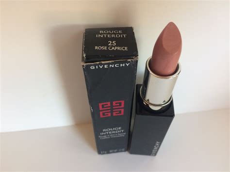 Givenchy Rose Caprice (25) Rouge Interdit Satin Lipstick